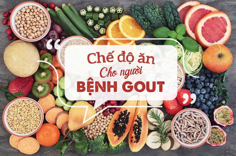 Chế độ ăn cho người bệnh Gout